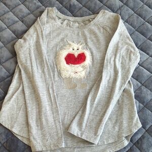 GAP Kids Gray Long Sleeve Shirt